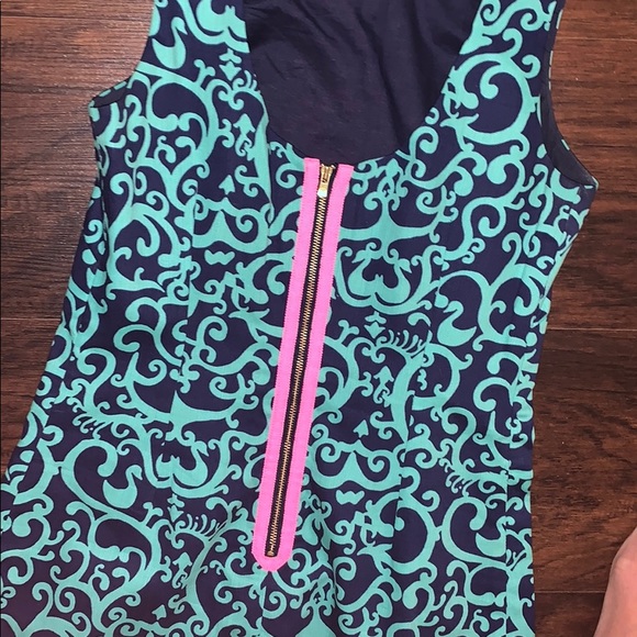 Lilly Pulitzer Fountain Hopping Delia Shift Dress - Picture 5 of 5